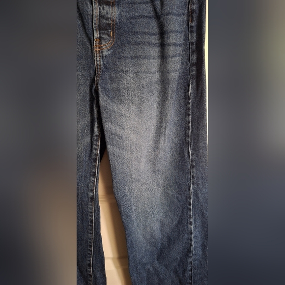 Cello Wide Leg WomensClassic Blue Denim Jeans Sz 13 Casual Boho Western Coastal - Picture 1 of 12